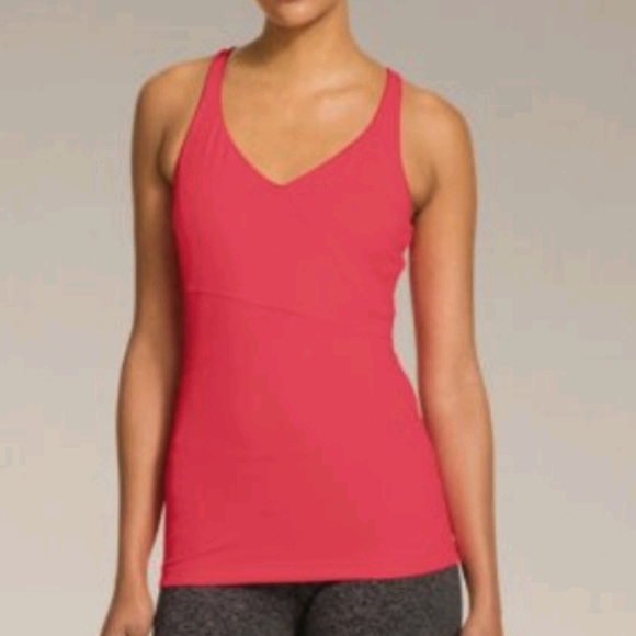 Under Armour Perfect Wrapped Tank Top in hot pink - Picture 1 of 1
